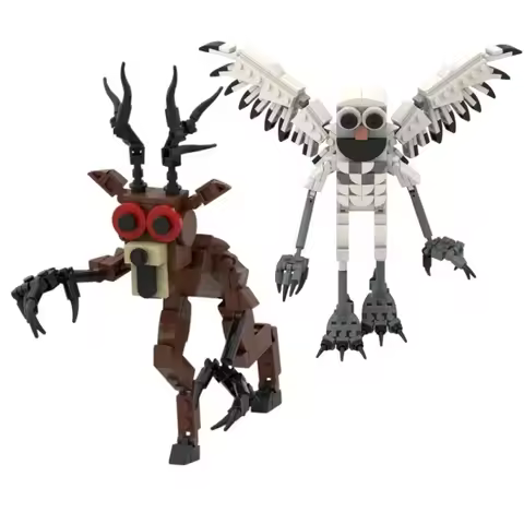 99Pcs Forest Night Building Blocks STEM Toys Glow In The Dark For Kids Creative Play Halloween Birth