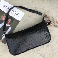 Croco Bag | tas selempang wanita vintage croco | Tas Croco tas bahu croco |Tas Selempang wanita croc