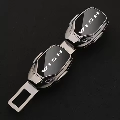 Car Seat Belt Metal Jewelry Seat Belt Accessory Extender for Toyota WISH Accessories