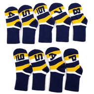 Golf Iron CoversGolf Iron Covers Knitted Golf Iron Covers Set for OversizedStandard Size Golf Irons