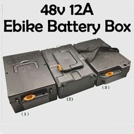 48V12A Ebike Battery Box E Scooter Battery Container Kotak 48v20A EScooter Ebicycle 6-Dzf-12 6-Dzf-20 6-Dzm-12 6-Dzb-20