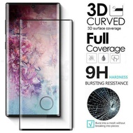 For Samsung Galaxy Note 10 9 8 Plus 3D Full Glue Curved Cover Tempered Glass Screen Protector Film