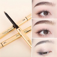 Double Headed Triangular Machetes Extremely Small Gold Chopsticks Eyebrow Pens Waterproof Sweat Resi