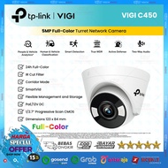 Tp-Link VIGI C450 5MP | CCTV Full Color Two Way Audio Colorvu Turret Camera 