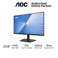 AOC 24B15H2 23.8" 100Hz 8ms GTG IPS Monitor (HDMI x1, VGA x1)