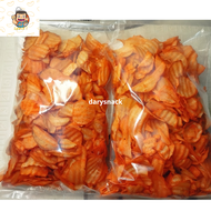 Keripik Singkong Balado Repack 1Kg / Snack Camilan Makanan Ringan Singkong Balado