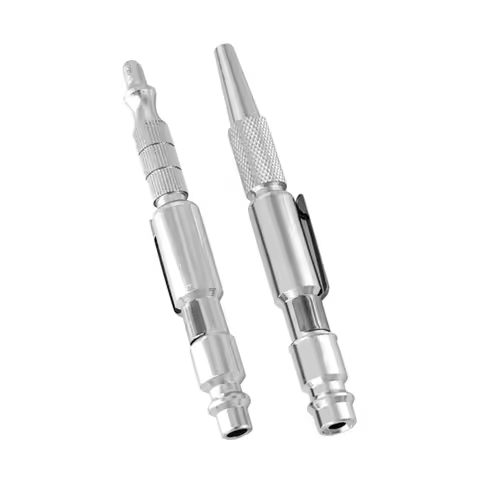 Pocket Air Blow Guns Adjustables Pocket Air Blow Guns with 1/4" /M Type Plug, Air Dust Blow Blowing 