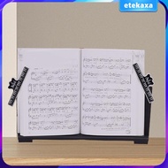 [Etekaxa] Electronic Piano Music Stand Compact Book Stand Keyboard Music Score Stand