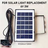 For Solar Light Replacement Solar Panel 6V Solar Panel