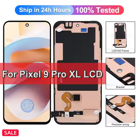 OLED Display for Google Pixel 9 Pro XL GGX8B GZC4K GQ57S LCD Display Touch Screen for Google Pixel9P