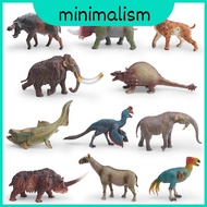 Extinct Dinosaur And Animal Mammoth Saber Toothed Tiger Pvc Figures For Kids Science Education Colle