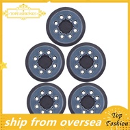 [TopFashion] 5PCS 125mm Sanding Disc Backing Pad 8 Hole Hook&Loop Abrasive Wheel for DWE6423/6423K D
