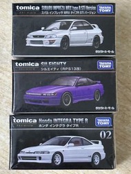 Tomica premium DC2, S13, WRX STi Tomica Premium Subaru Impreza, Sileighty, Honda Integra Type R