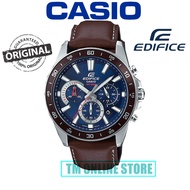 EFV-570L-2A CASIO EDIFICE MEN LEATHER WATCH EFV-570L-2A