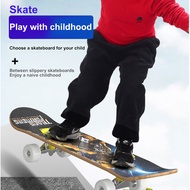 Skate board สเก็ตบอร์ดสำหรับเด็ก คละลาย ขนาด 60 ซม. สเก็ตบอร์ด 4 ล้อ（การจัดส่งแบบสุ่ม）