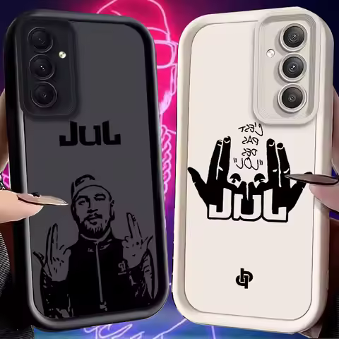 Rapper Jul Case for Samsung Galaxy A73 A72 A71 A55 5G A54 A52 A52S A51 4G A31 A30 A24 A23 A22 A21S A