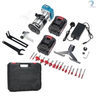 Wood Router Compact Wood Palm Router 6 Speeds Router Tool Wood Trimmer Router Woodworking Trimmer Pa