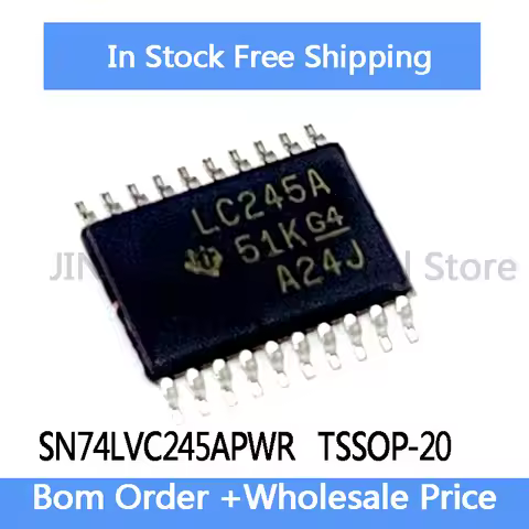 20pcs SN74LVC245APWR TSSOP-20 transceiver LC245A IC in Stock Wholesale