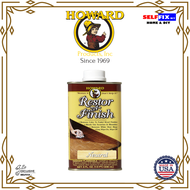 Howard Restor-A-Finish - Neutral 8oz (236ml) - Wood Restore - Simple Wipe-On Wipe-Off Process