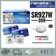 Renata 399 SR927W Battery Silver 1.55V Battery SWISS MADE (100% Genuine)