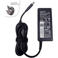Dell 19.5V 3.34A 65W Slim Black Power Adapter with 4.5mm x 3.0mm Pin Size Charger Compatible with Pa