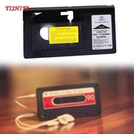 [Bilibili1] VHS-C Cassette Adapter, Motorized VHS Cassette Converter, Video Recorder Player Adapter 