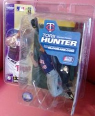 麥法蘭 MLB 5代 明尼蘇達雙城隊 TORII HUNTER 杭特 爬牆經典版本 灰色 褲子版