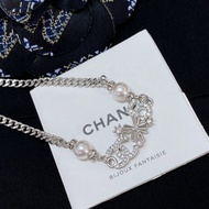Chanel Chanel Multi-Element Pearl Double C Four-Leaf Clover 5-Character Bracelet