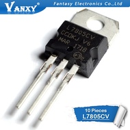 10PCS L7805CV TO220 L7805 TO-220 7805 LM7805 MC7805 new and  original IC