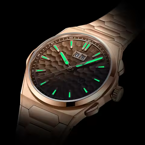 Lucky Harvey Automatic Mechanical Movement Self-sounding Watch Men's Watch Hammer Dial 316L Stainles
