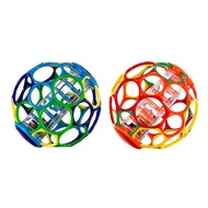 [K-BABY] Oball Rainstick Rattle & Roll Baby Ball (Random Color Shipped, 1pc)