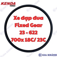 Racing Bicycle Tires - Fixed Gear Sports Sizes 700, 23-622, 700x18c, 700x23c, Kenda