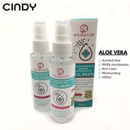 Weibeijie Disinfectant Spray Aloe Vera Non Alcohol Moisturizing Hydrating Sanitizer 100ml