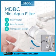 MDBC Mini Aqua Filter Bathroom Faucet Sink Water Filter Tap Basin 720° Water Filter Sediment Filter 