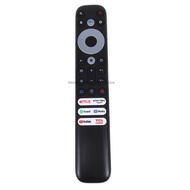 replace RC902V FMR1  RC902V Voice Remote Control for TCL 8K LED Smart TV with Youtube/NETFLIX App 50