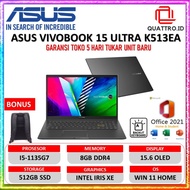 Asus Vivobook 15 K513EA OLED Core i5 GEN 11 RAM 8GB BACKLIT Limited