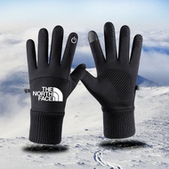 Warm gloves back bike men's and women's fleece wind touch screen gloves skiing outdoor climbing cycling gloves Korean genuine PXGˉCallawayˉDESCENNTE J.Lindeberg