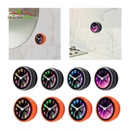 [HtongMY] Waterproof Clock, Easy to Read, 7 Cm (2.76 Inches), Compact, Modern Shower Wall Clock with