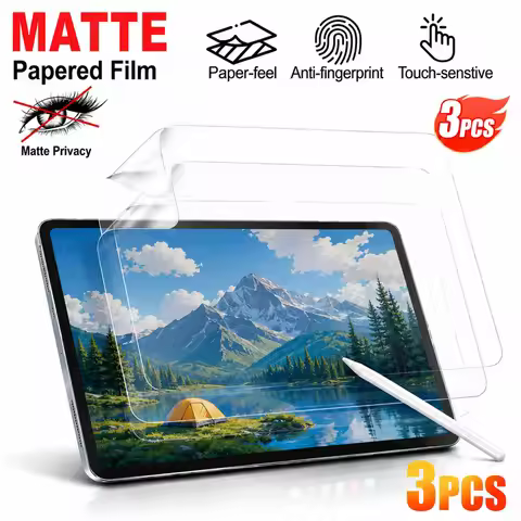 3Pack, Tablet Screen Protector, Paper Like Texture, Frosted, Suitable For IPad 10th Generation/A16/M