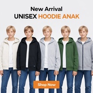 [AMG42] UNISEX SCUBA HOODIE FULL ZIP CHILDREN 5 COLORS