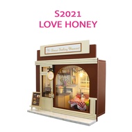 Dollhouse 3D Art and Craft European Style Shop Series