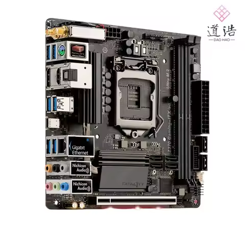 For Asrock Z370 GAMING-ITX/AC Motherboard 32GB M.2 PCI-E3.0 HDMI LGA 1151 DDR4 Mini-ITX Z370 Mainboa