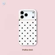 17 series (เคส Hagen Case *แบบแม่เหล็ก*) Whale Indeed - วัสดุหนังแก้วเกรด Premium จับถนัดมือ แม่เหล็