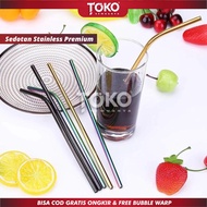 Eco-friendly Stainless Steel Straw Metal Steel Straw - Straight