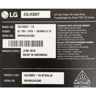 TV LG LED 43LH500T SPAREPART