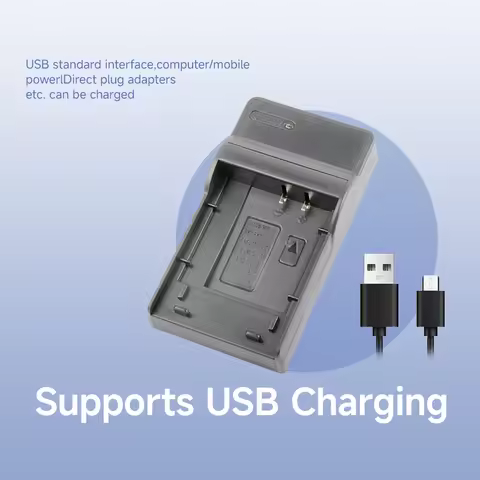 ENEL11 EN-EL11 Battery USB Charger for Nikon coolpix S01 S02 S550 S560 Camera Li-60B LI-90B NP-BY1 U