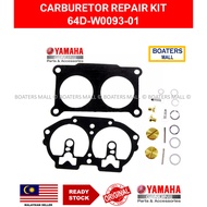 YAMAHA CARBURETOR REPAIR KIT 64D-W0093-01 100% ORIGINAL - BOATERS MALL
