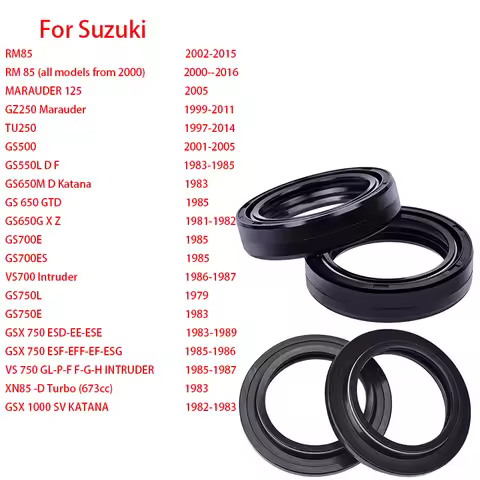 37x50x11 37 50 Motorcycle Front Fork Dust Oil Seal for Suzuki RM 85 MARAUDER 125 GZ TU 250 GS 650 70