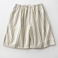 Genuine NEW MUJI Unprinted Striped Pajama Pants For Men And Women Summer Cotton Washed Thin Loose Sh