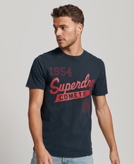 Superdry Vintage Home Run T-Shirt - Eclipse Navy